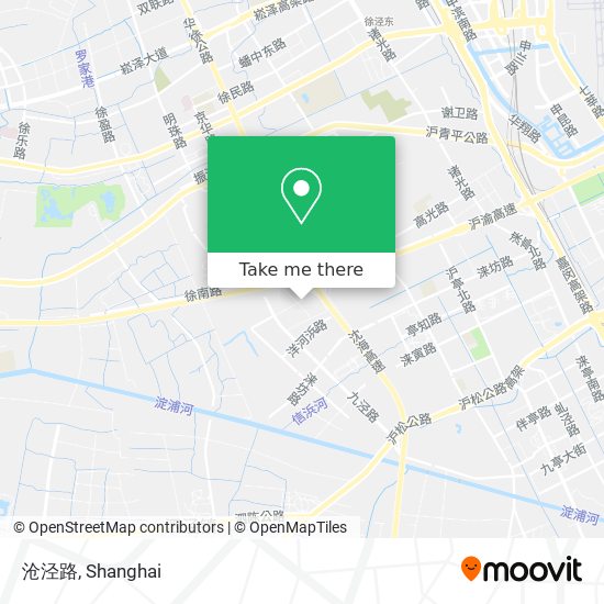 沧泾路 map