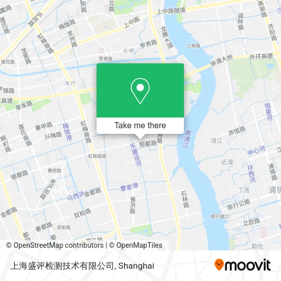 上海盛评检测技术有限公司 map