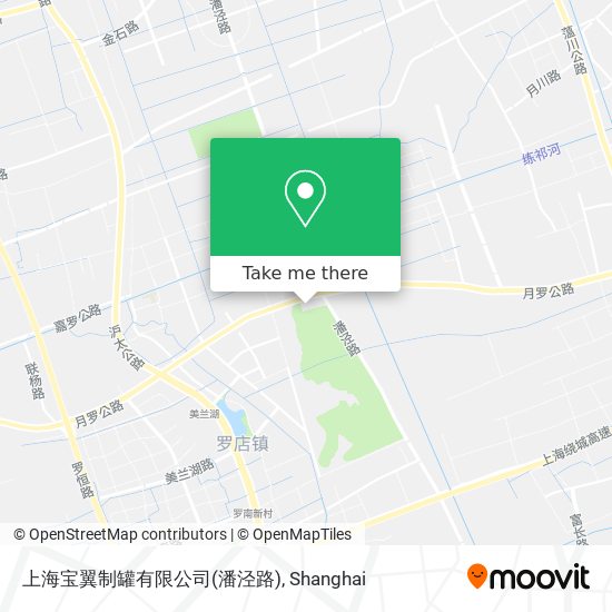 上海宝翼制罐有限公司(潘泾路) map