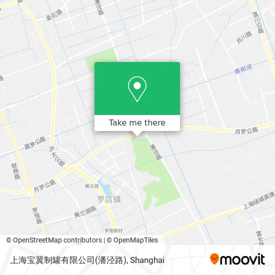 上海宝翼制罐有限公司(潘泾路) map