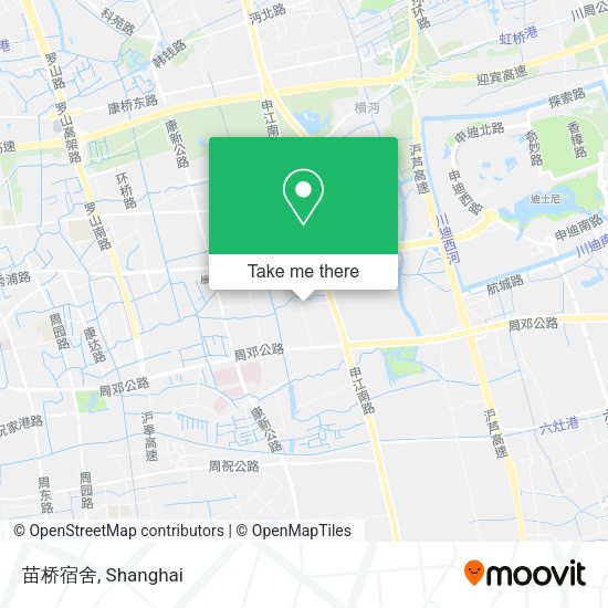 苗桥宿舍 map