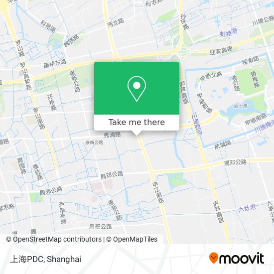 上海PDC map
