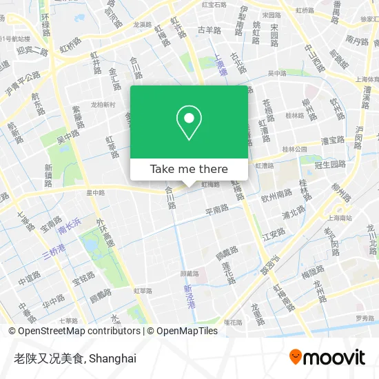 老陕又况美食 map