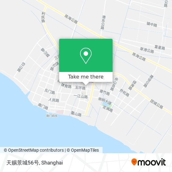 天赐景城56号 map