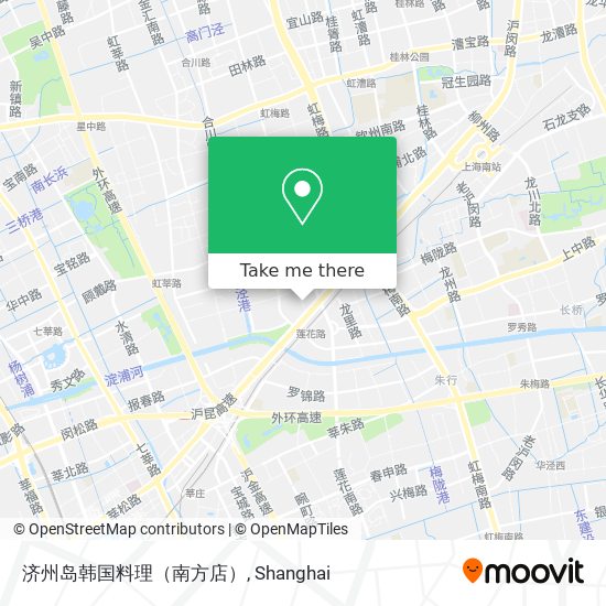 济州岛韩国料理（南方店） map