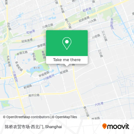 陈桥农贸市场-西北门 map