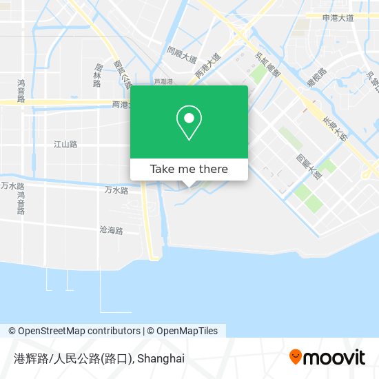 港辉路/人民公路(路口) map