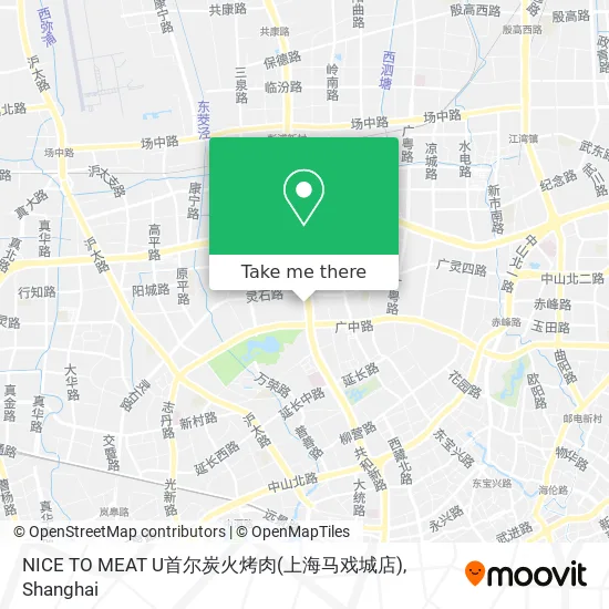NICE TO MEAT U首尔炭火烤肉(上海马戏城店) map