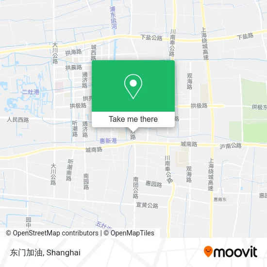 东门加油 map