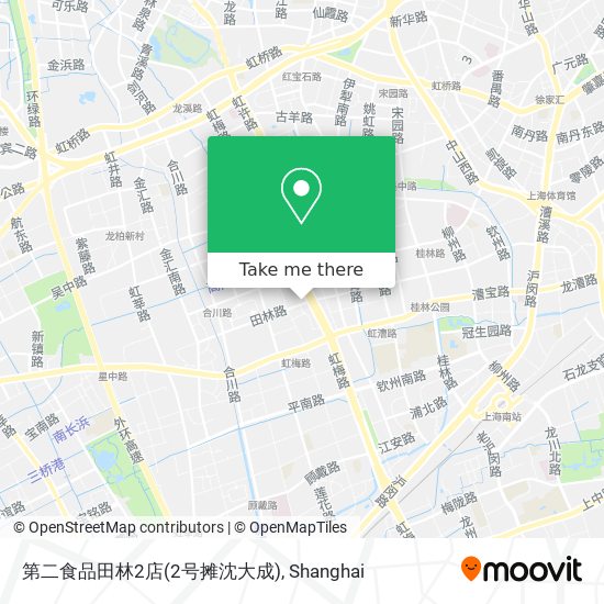 第二食品田林2店(2号摊沈大成) map
