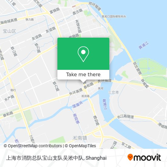上海市消防总队宝山支队吴淞中队 map