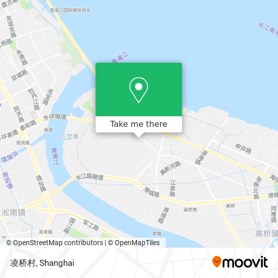 凌桥村 map