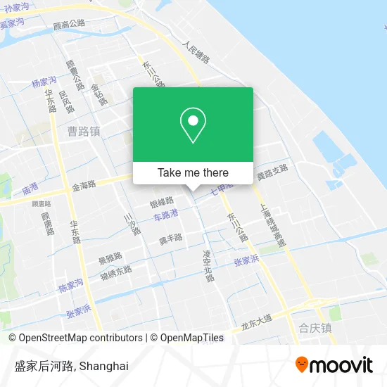 盛家后河路 map