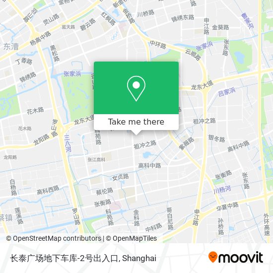 长泰广场地下车库-2号出入口 map
