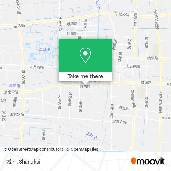 城南 map
