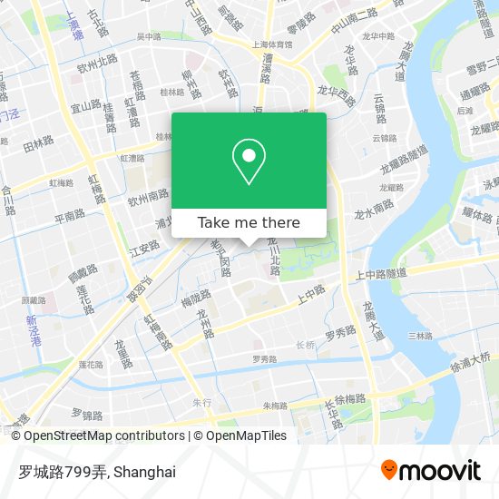 罗城路799弄 map
