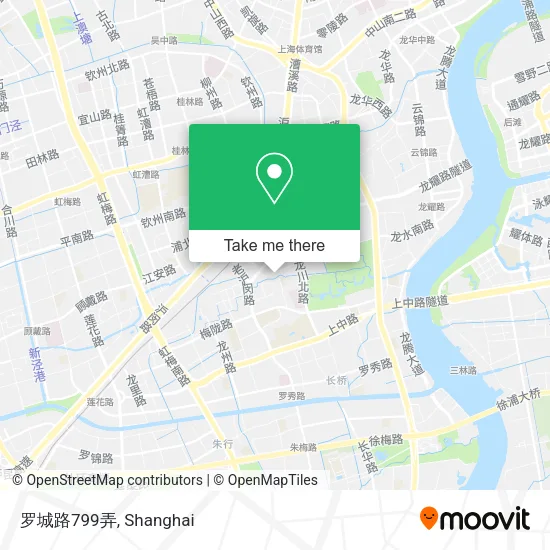 罗城路799弄 map