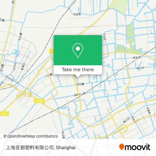 上海亚都塑料有限公司 map