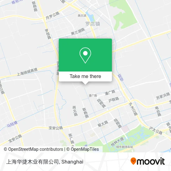上海华捷木业有限公司 map