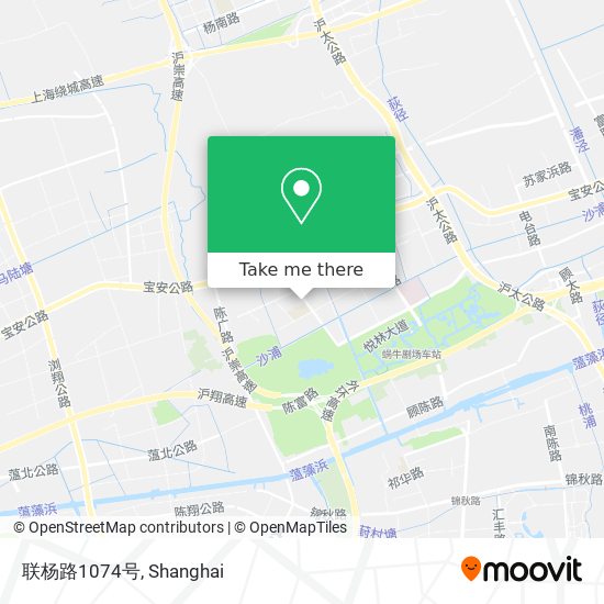 联杨路1074号 map