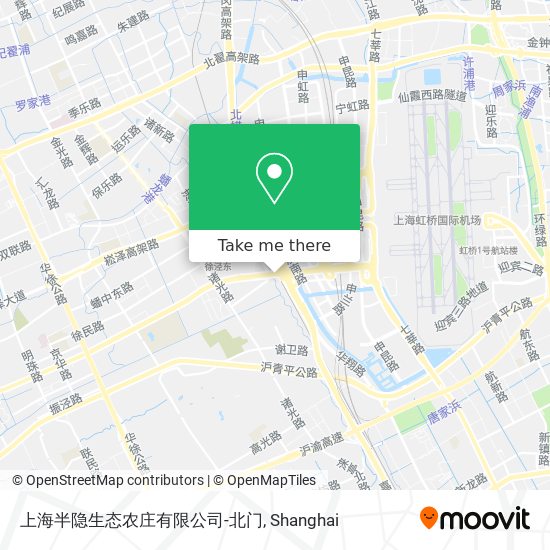 上海半隐生态农庄有限公司-北门 map