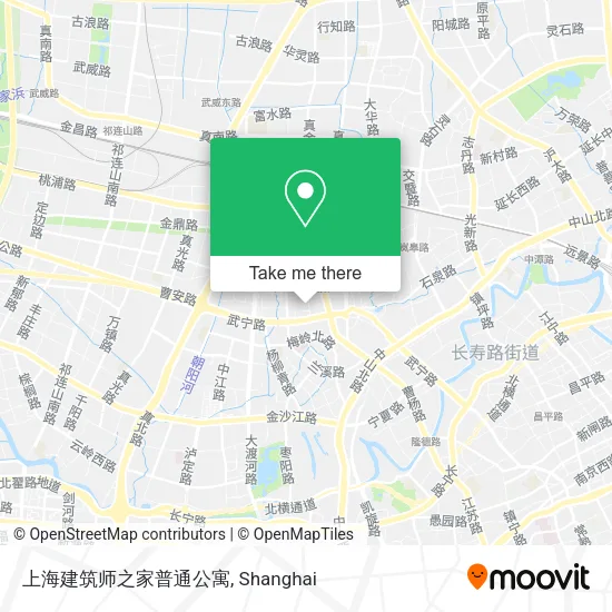 上海建筑师之家普通公寓 map