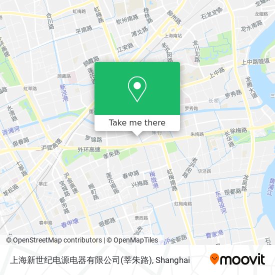 上海新世纪电源电器有限公司(莘朱路) map