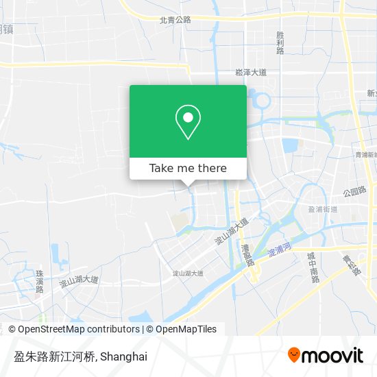 盈朱路新江河桥 map