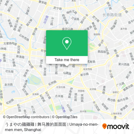 うまやの麺麺麺 | 舞马雅的面面面 | Umaya-no-men-men men map