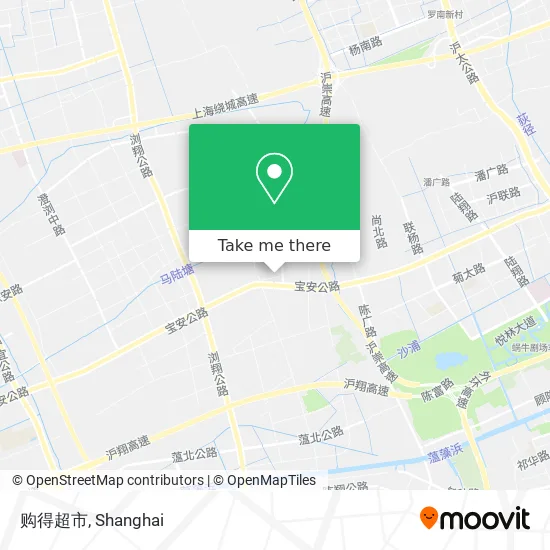 购得超市 map