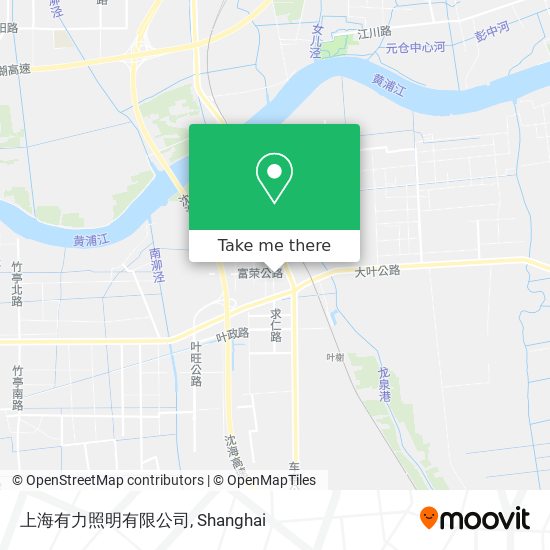 上海有力照明有限公司 map