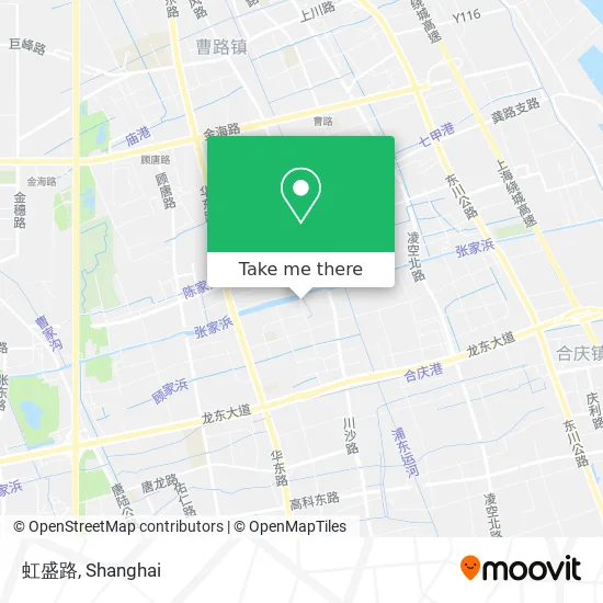 虹盛路 map