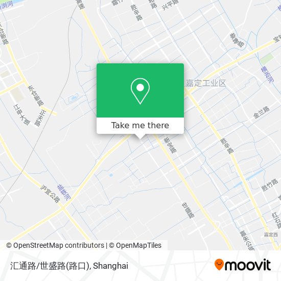 汇通路/世盛路(路口) map