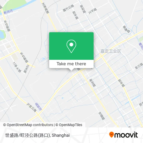 世盛路/旺泾公路(路口) map
