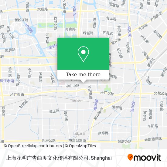 上海花明广告曲度文化传播有限公司 map