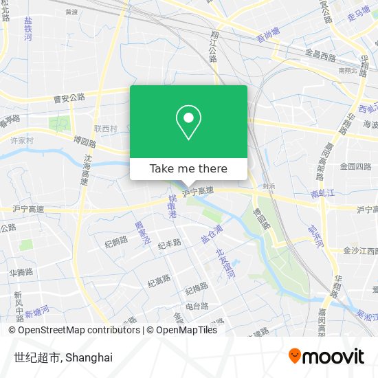 世纪超市 map