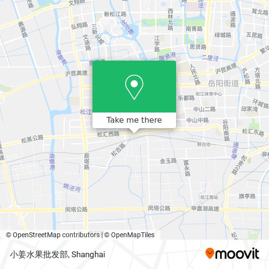 小姜水果批发部 map