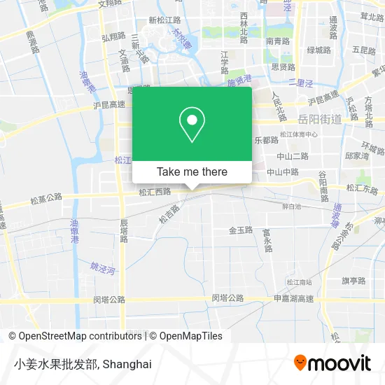 小姜水果批发部 map