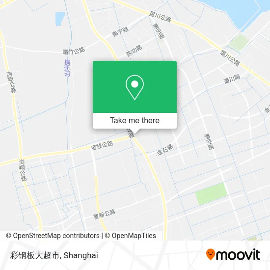 彩钢板大超市 map