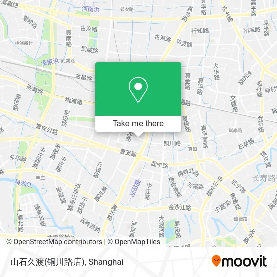 山石久渡(铜川路店) map