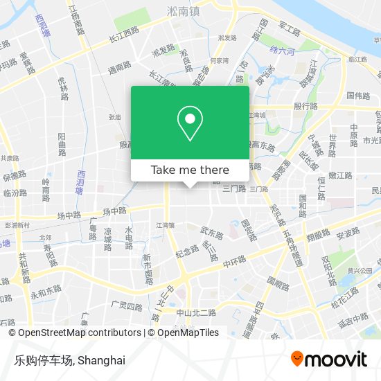 乐购停车场 map
