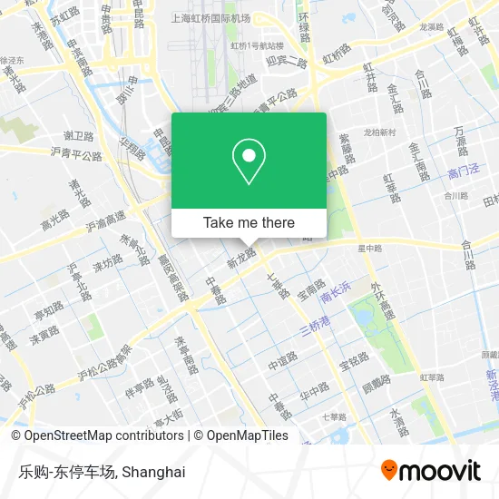 乐购-东停车场 map