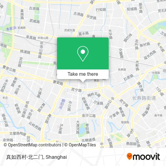 真如西村-北二门 map