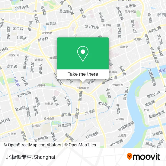 北极狐专柜 map
