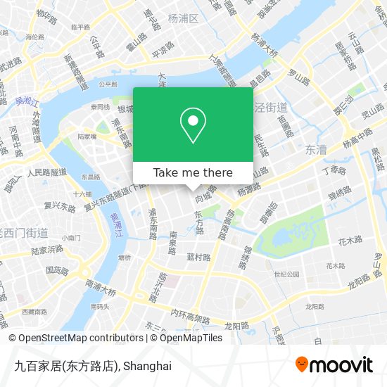 九百家居(东方路店) map