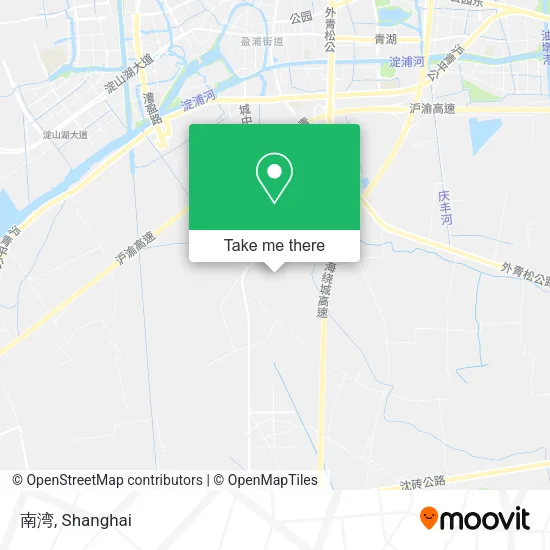 南湾 map