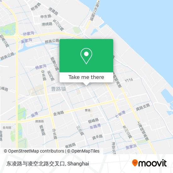 东凌路与凌空北路交叉口 map