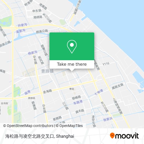 海松路与凌空北路交叉口 map
