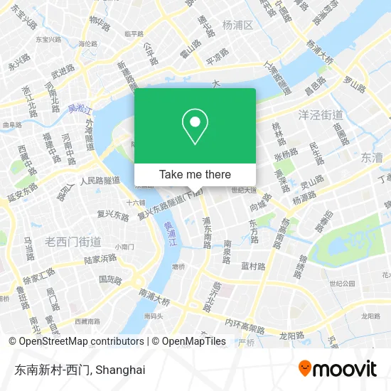 东南新村-西门 map