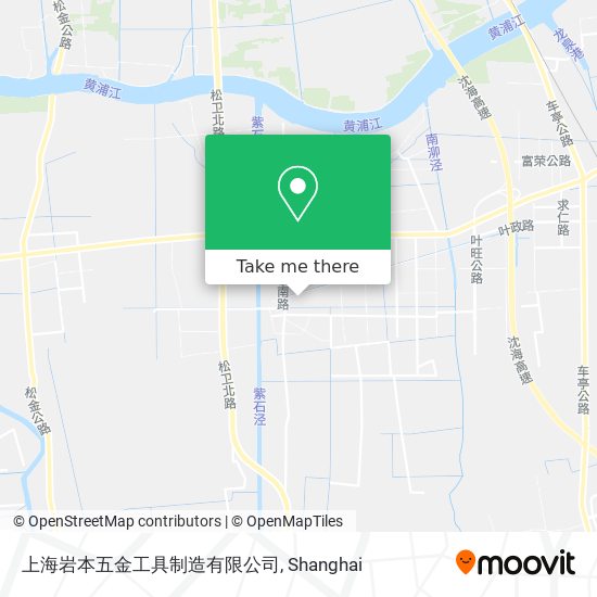 上海岩本五金工具制造有限公司 map